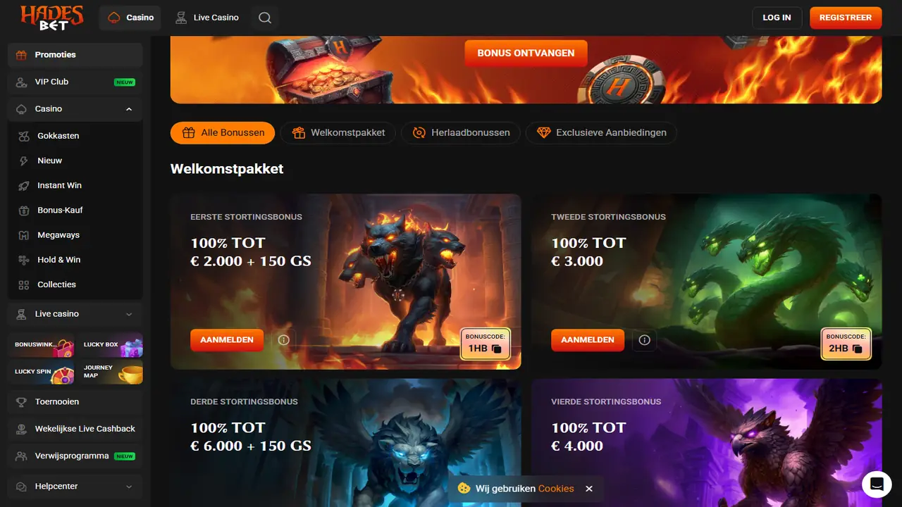 Hadesbet Bonus